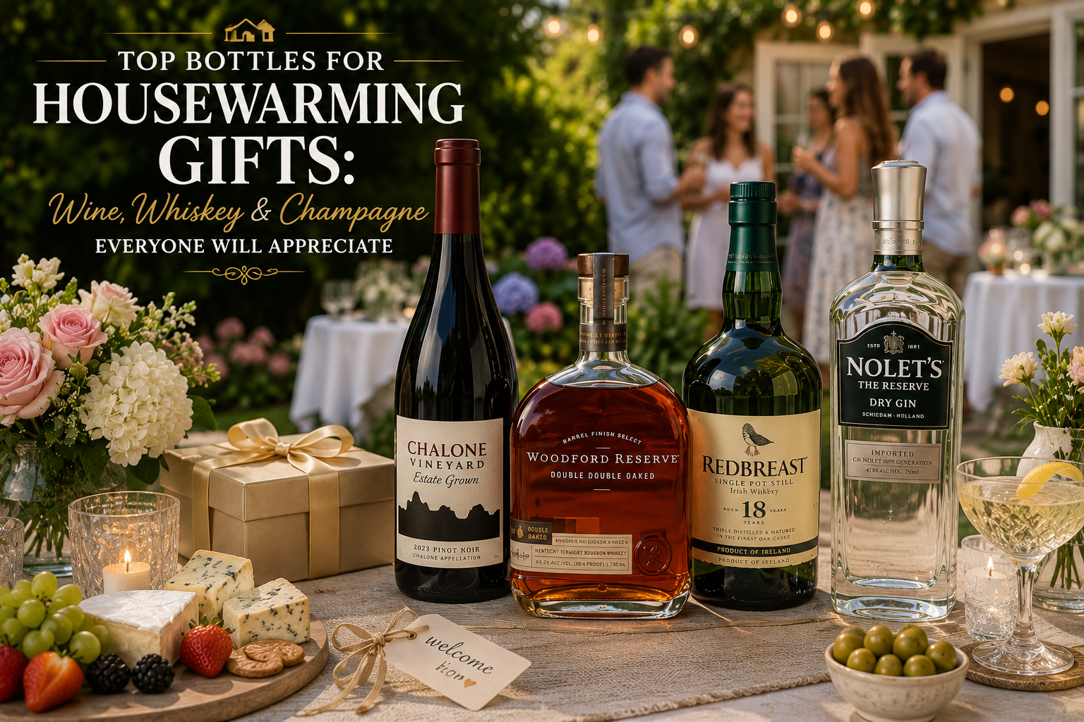Top Bottles for Housewarming Gifts: Wine, Whiskey & Champagne Everyone Will Appreciate
