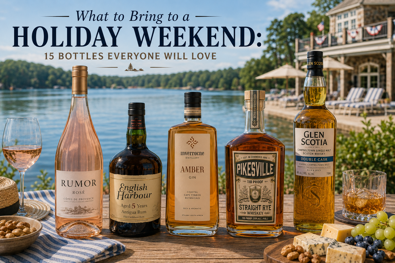 What to Bring to a Holiday Weekend: 15 Bottles Everyone Will Love