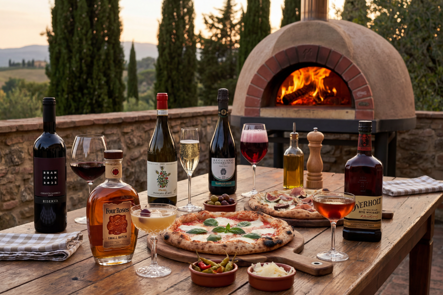 What to Drink With Pizza Night: Unexpected Wine, Whiskey & Cocktail Pairings