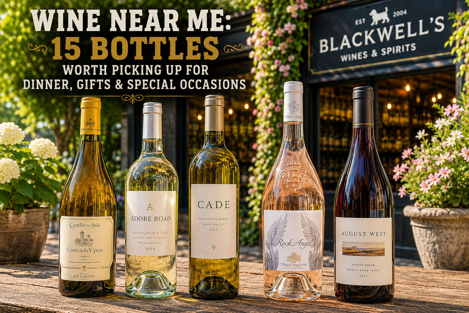 Wine Near Me: 15 Bottles Worth Picking Up for Dinner, Gifts & Special Occasions