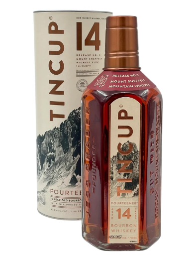 Tin Cup Fourteener Bourbon Whiskey