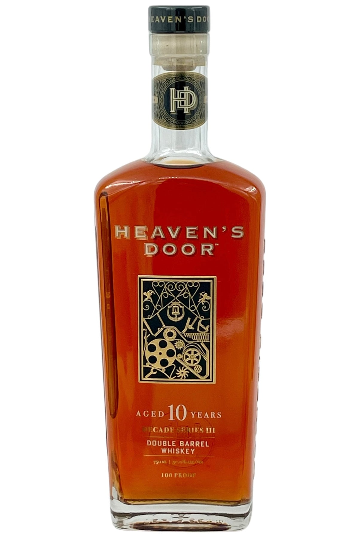 Heaven's Door Decade Series Release #03 10 Year Old Double Barrel Bourbon Whiskey 750ml