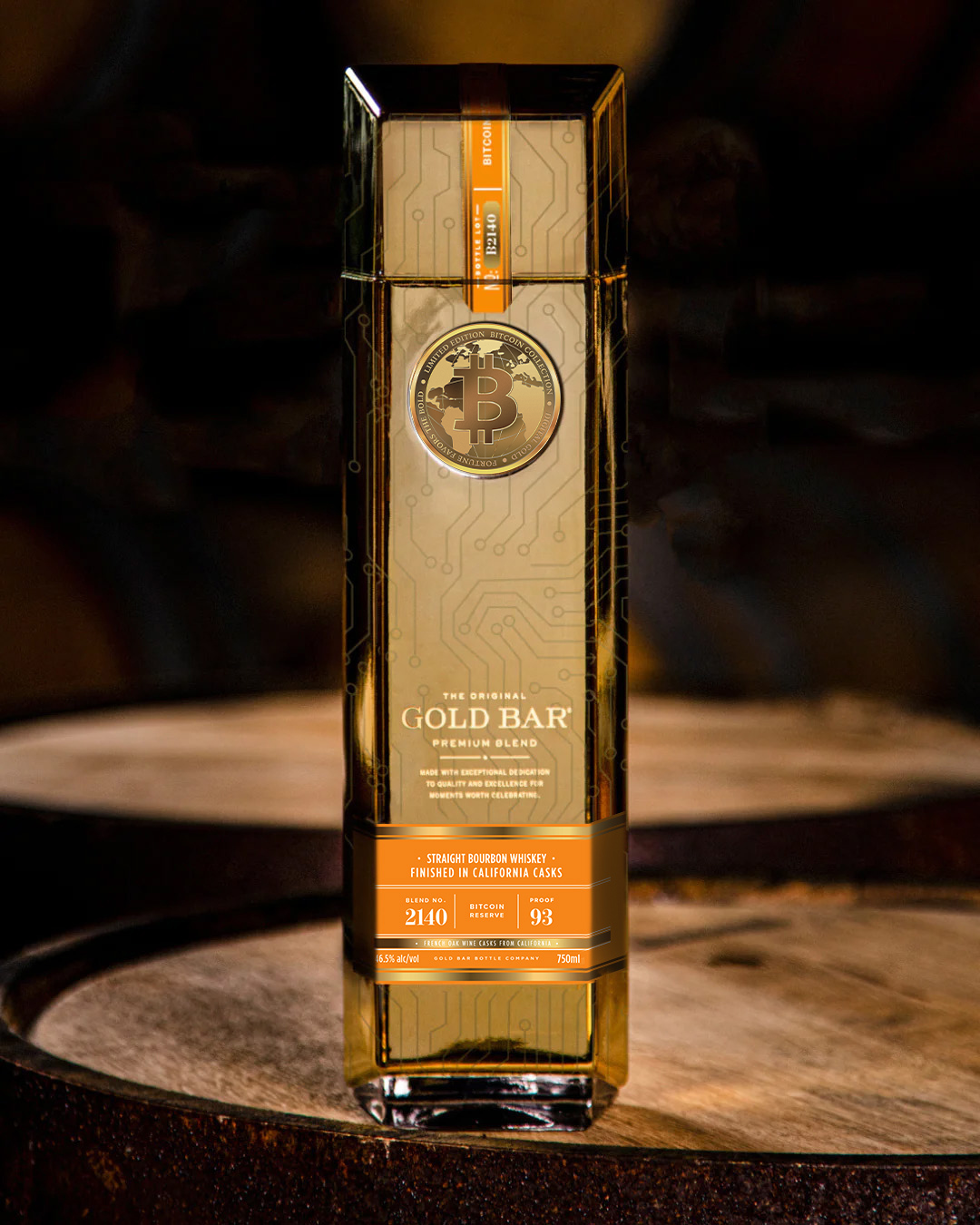 Gold Bar Bitcoin Reserve Whiskey Limited Edition