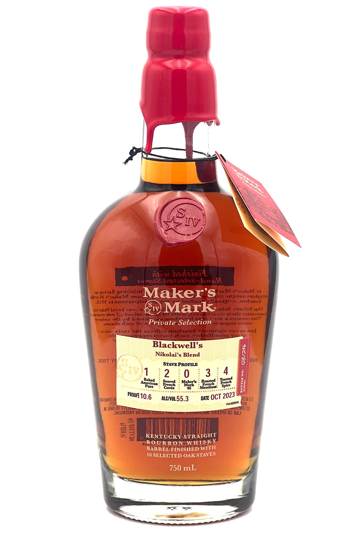 Maker&#39;s Mark &quot;Nikolai&#39;s Blend&quot; Private Selection Bourbon Whisky