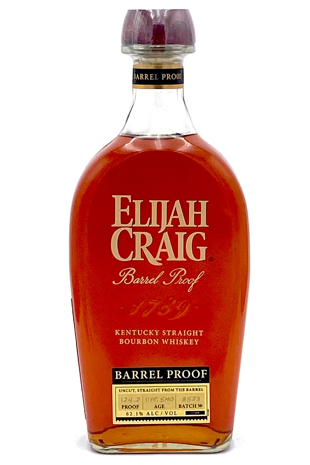 Elijah Craig Barrel Proof (Batch B523) Kentucky Straight Bourbon Whiskey