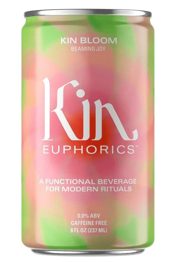 Ken Euphorics Bloom Caffeine Free Non Alcoholic 4 x 8oz Cans