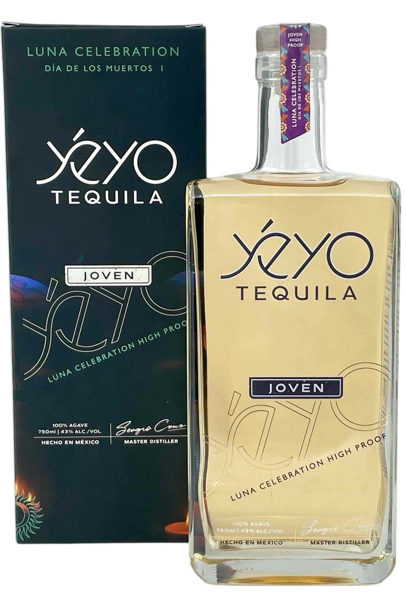 Buy Yeyo Dia de Los Muertes Joven Tequila Luna Celebration High