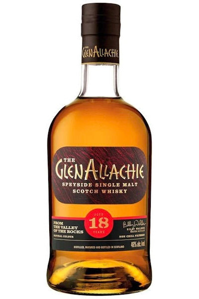 GlenAllachie 18 Year Old Speyside Single Malt Scotch Whisky