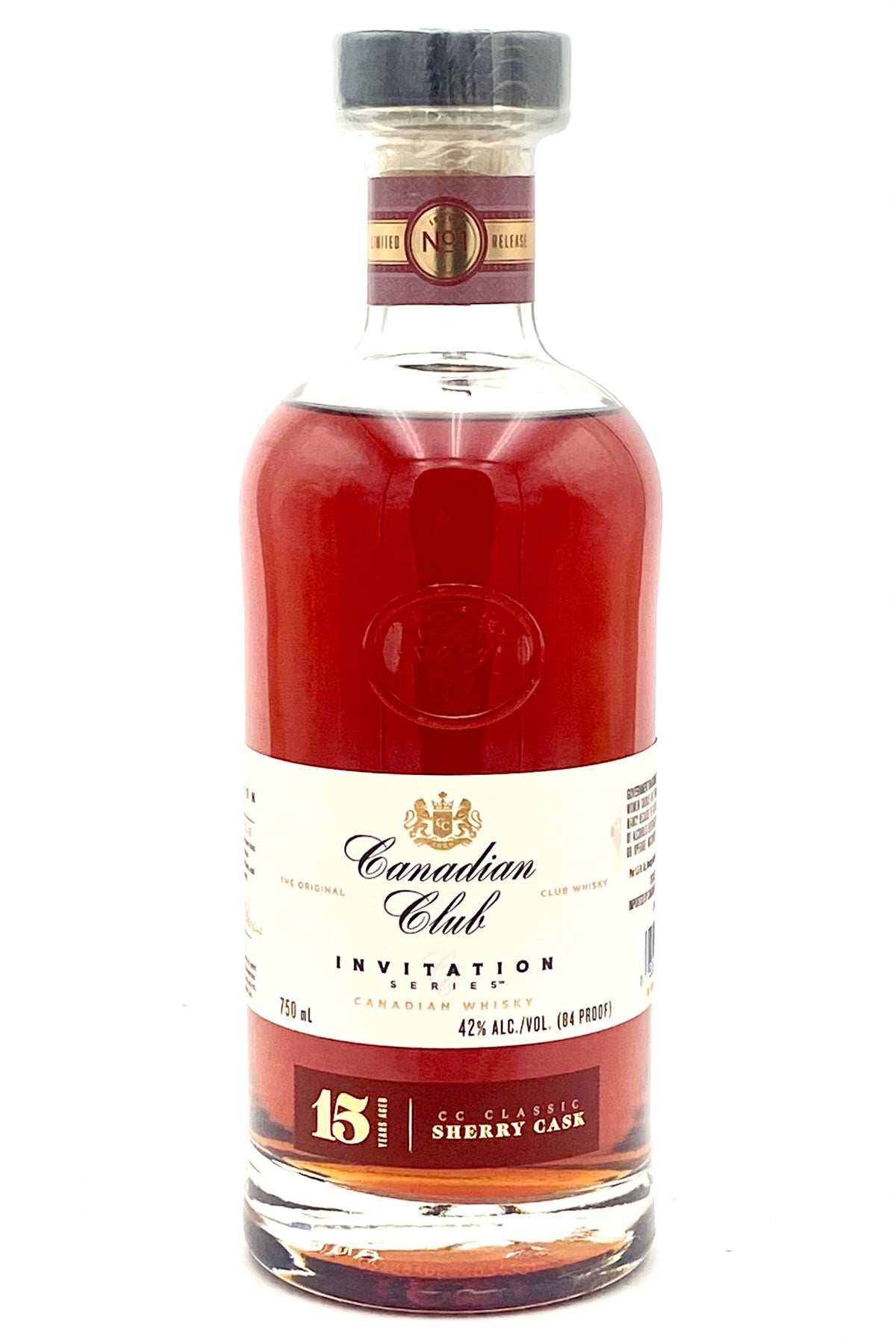Canadian Club Invitation Series Sherry Cask 15 Year Canadian Whiskey