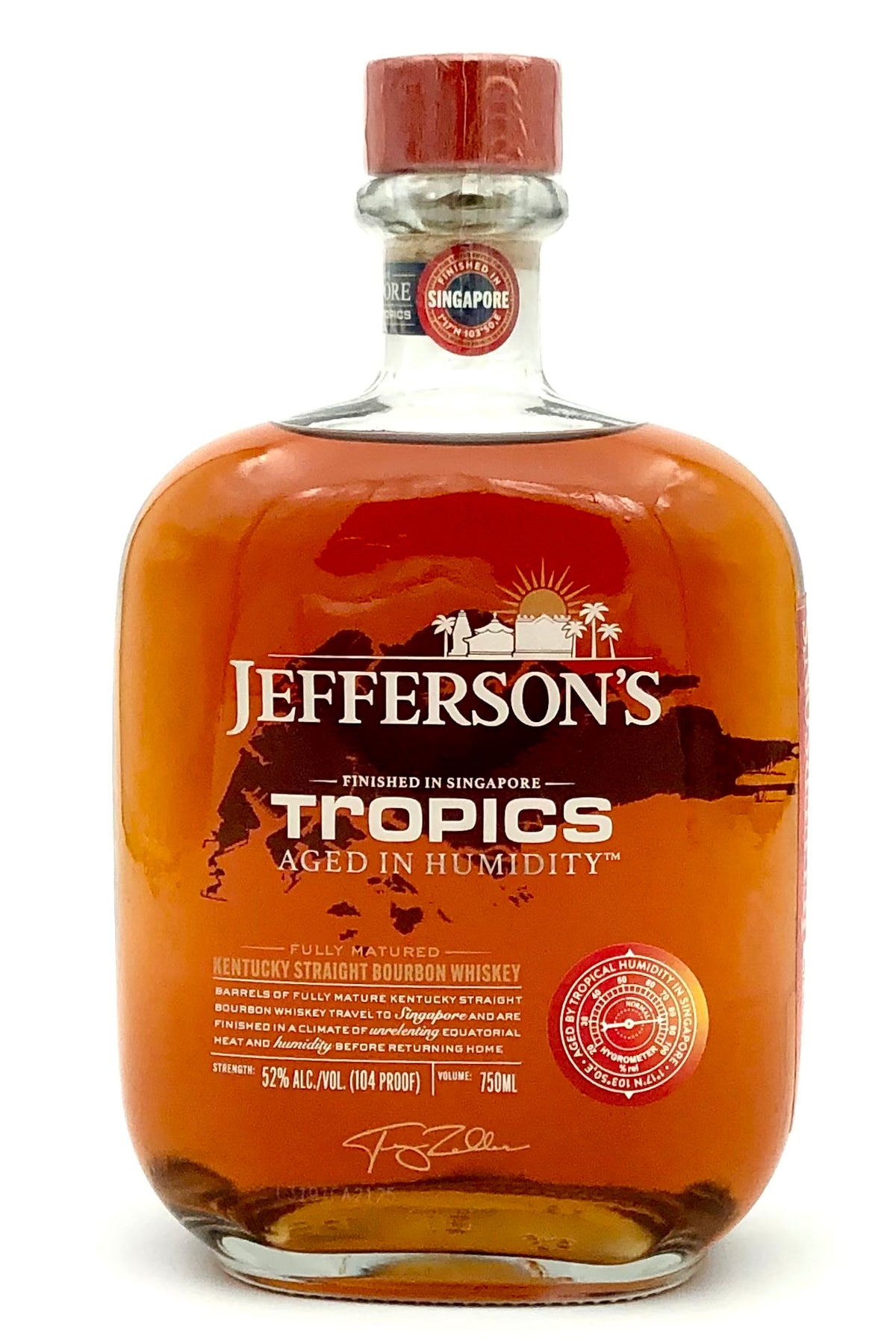 Jefferson&#39;s &quot;Tropics: Aged in Humidity&quot; Bourbon Whiskey Finished in Singapore