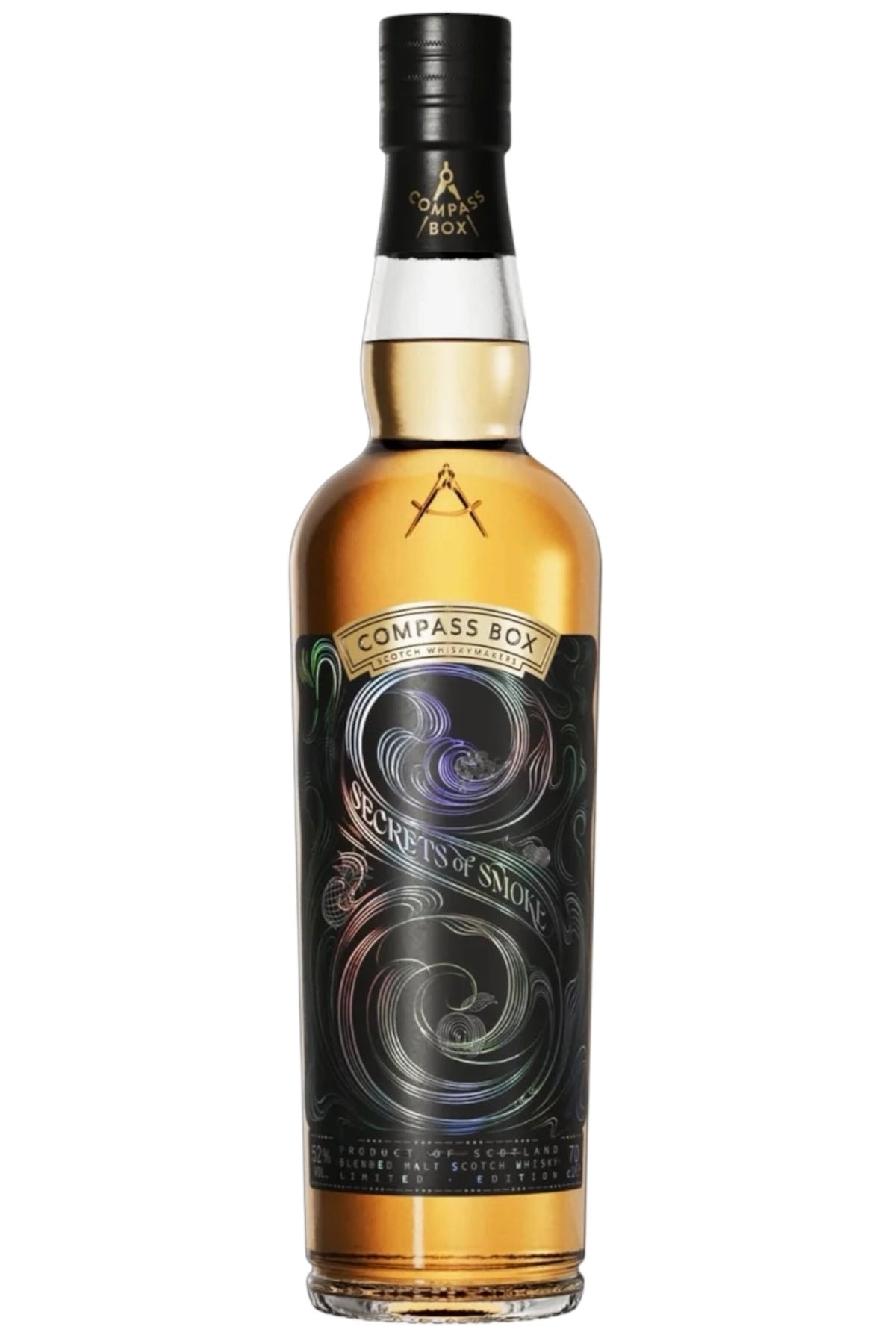 Compass Box "Secrets of Smoke" Blended Malt Scotch Whisky 700ml