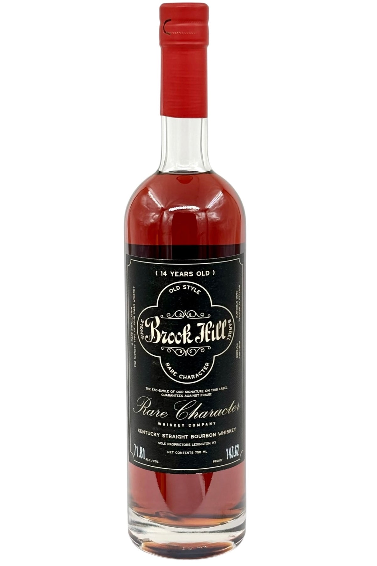 Rare Character Brook Hill "Pulled Together" 14 Year Kentucky Straight Bourbon Whiskey 750ml