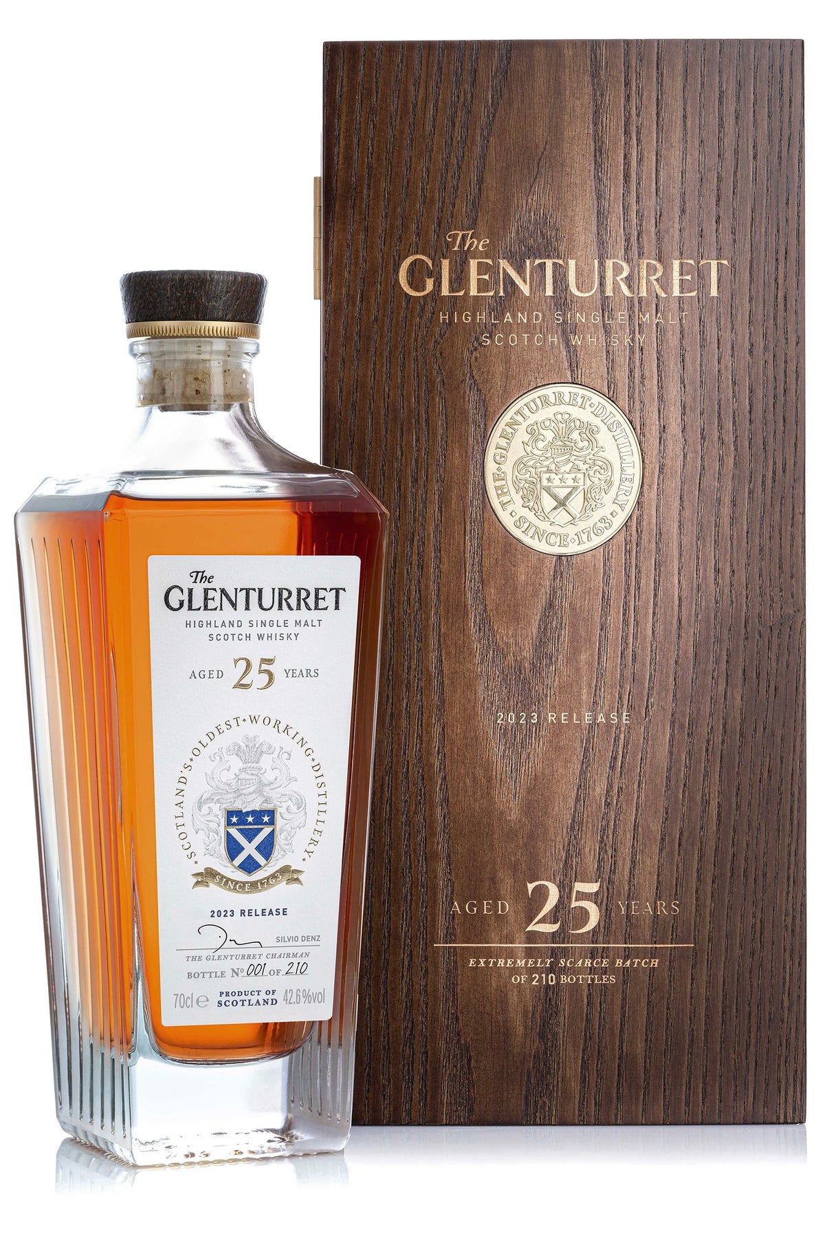 Glenturret 25 Year Old Single Malt Whisky 2023 Release