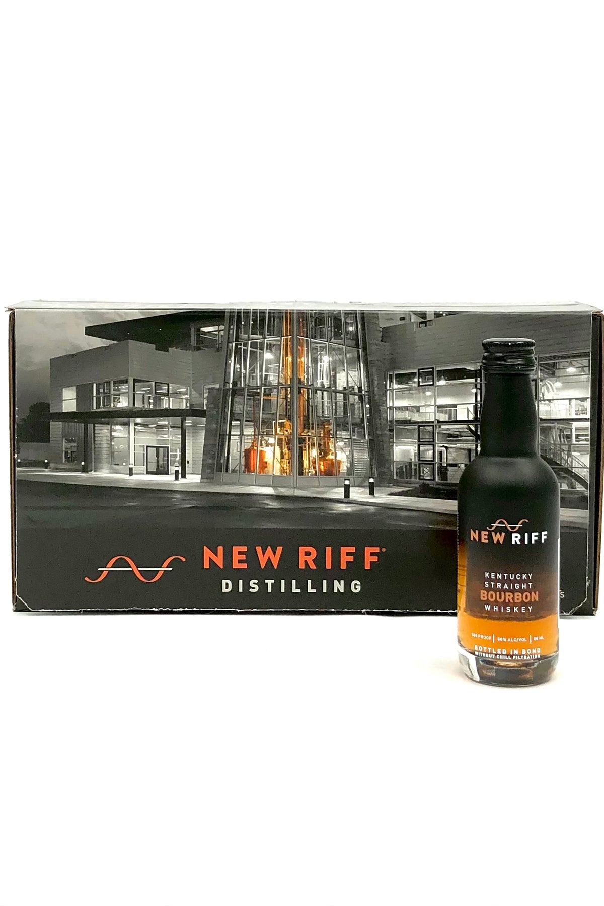 New Riff Bottled-in-Bond Bourbon Whiskey 12 x 50 ml
