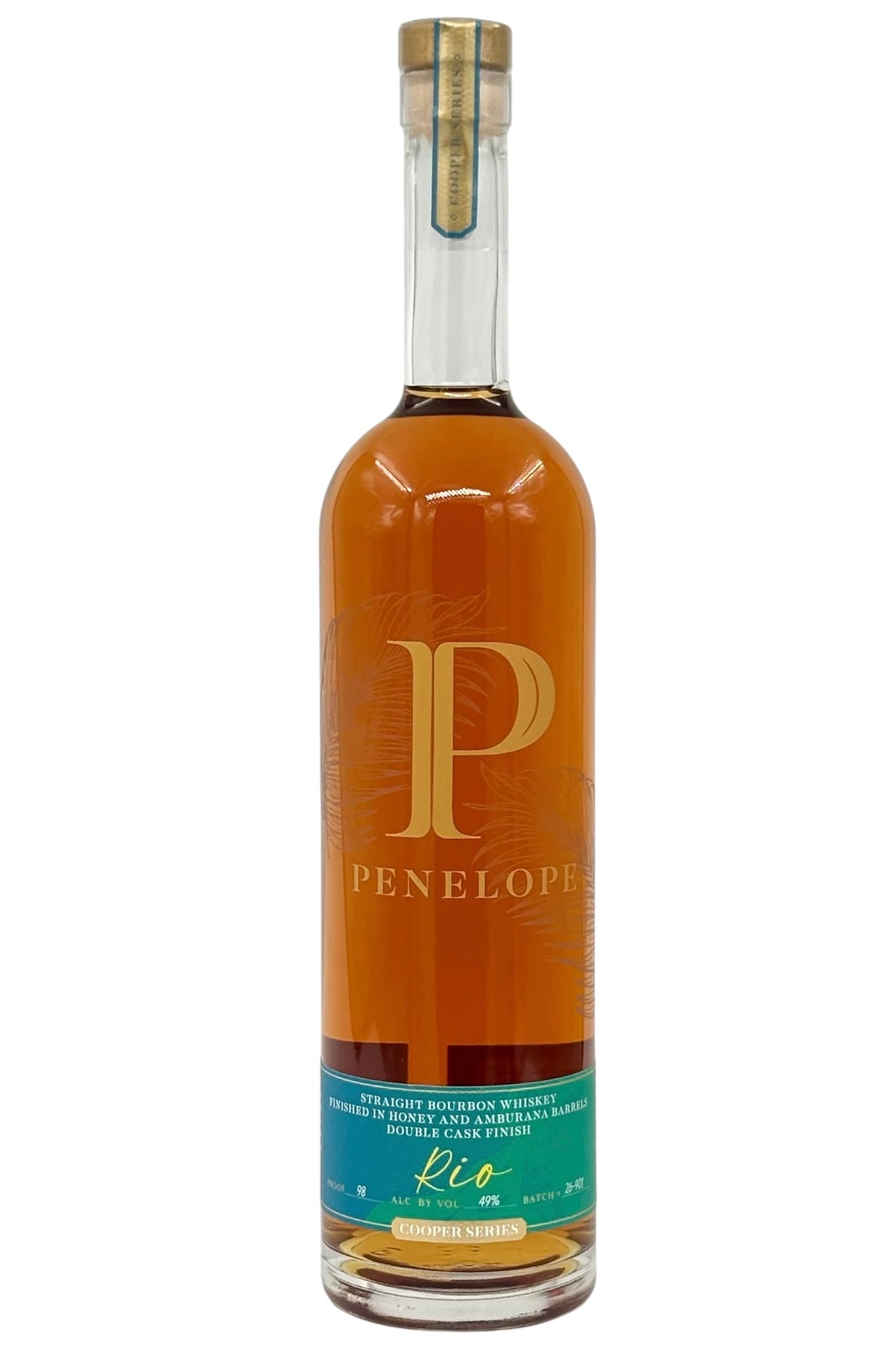 Penelope Rio Straight Bourbon Whiskey Honey & Amburana Cask Finish 750ml