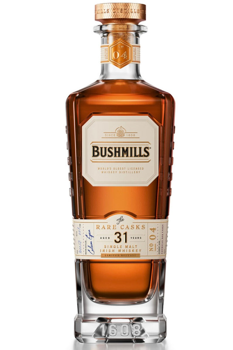 Bushmills Rare Cask 31 Year Old Single Malt Irish Whiskey – American Oak, Limited Release #4