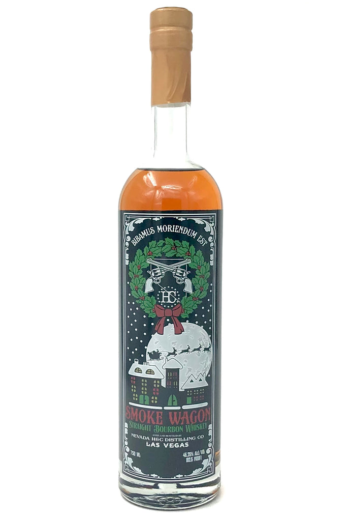 Buy Smoke Wagon Christmas Limited Edition Straight Bourbon Whiskey 2023 x  Santa Claus Liquor Dispenser® Online