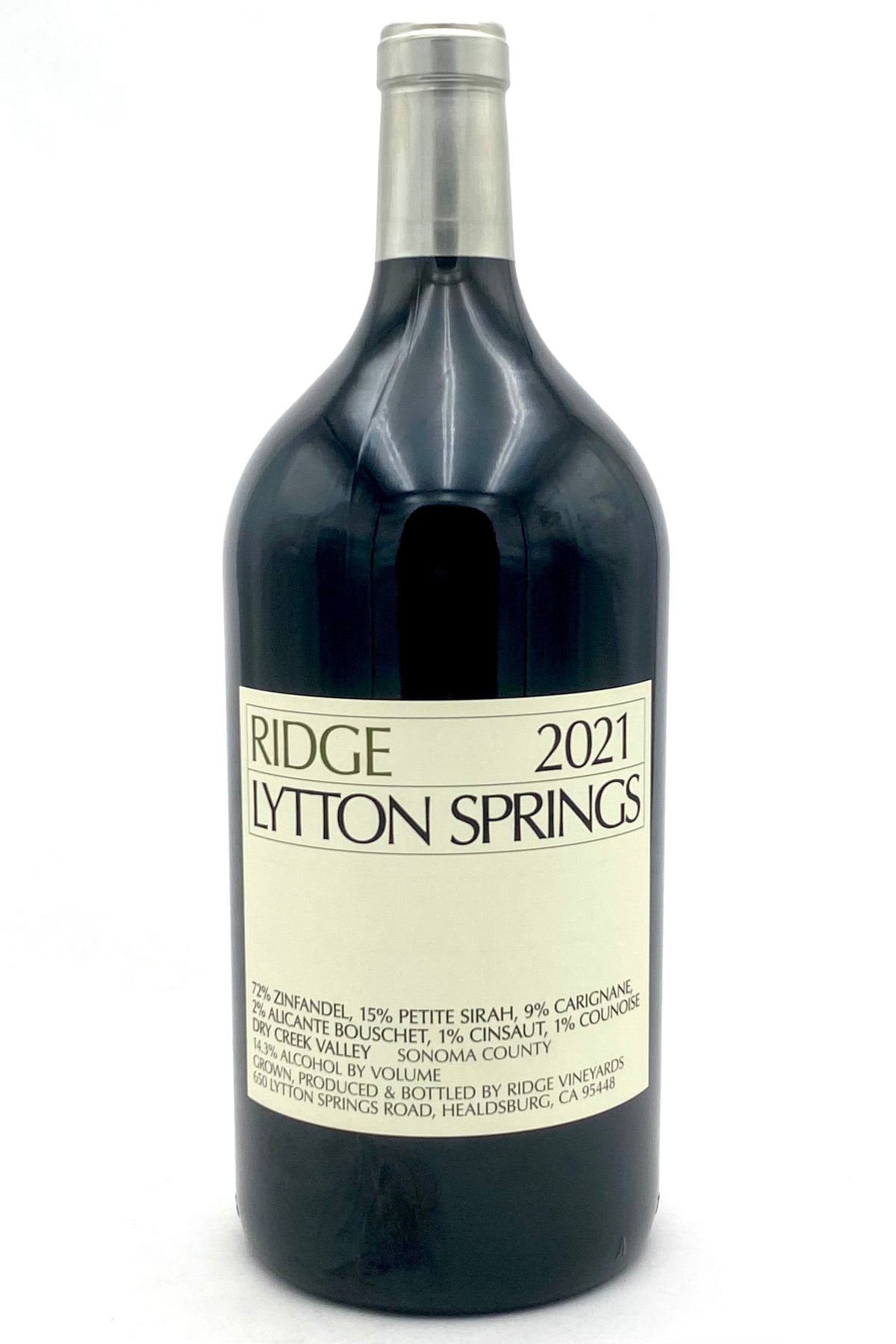 Ridge 2021 Lytton Springs Red Wine 3000 ml (3L)