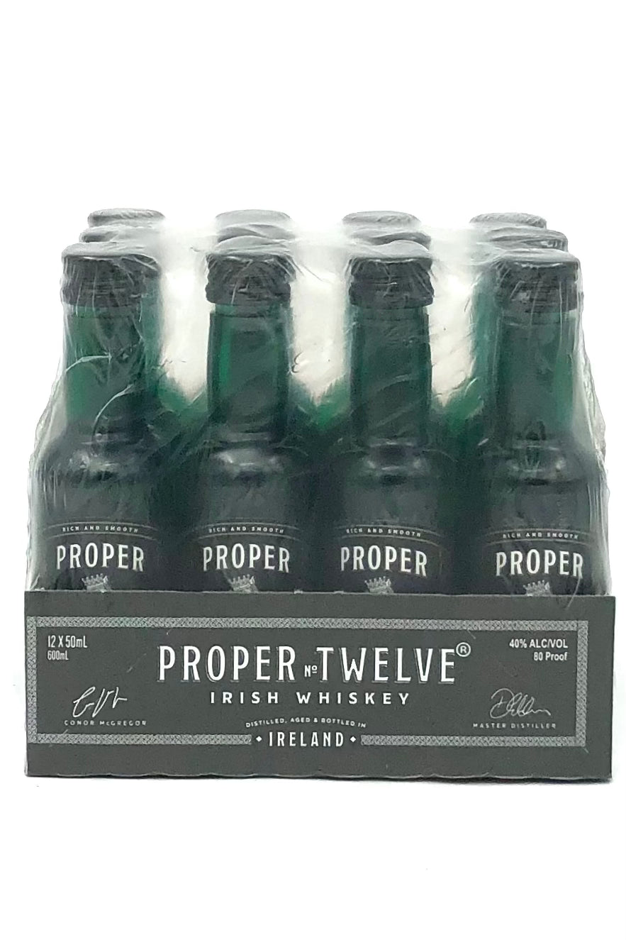 Proper No. Twelve  Irish Whiskey 12 x 50 ml