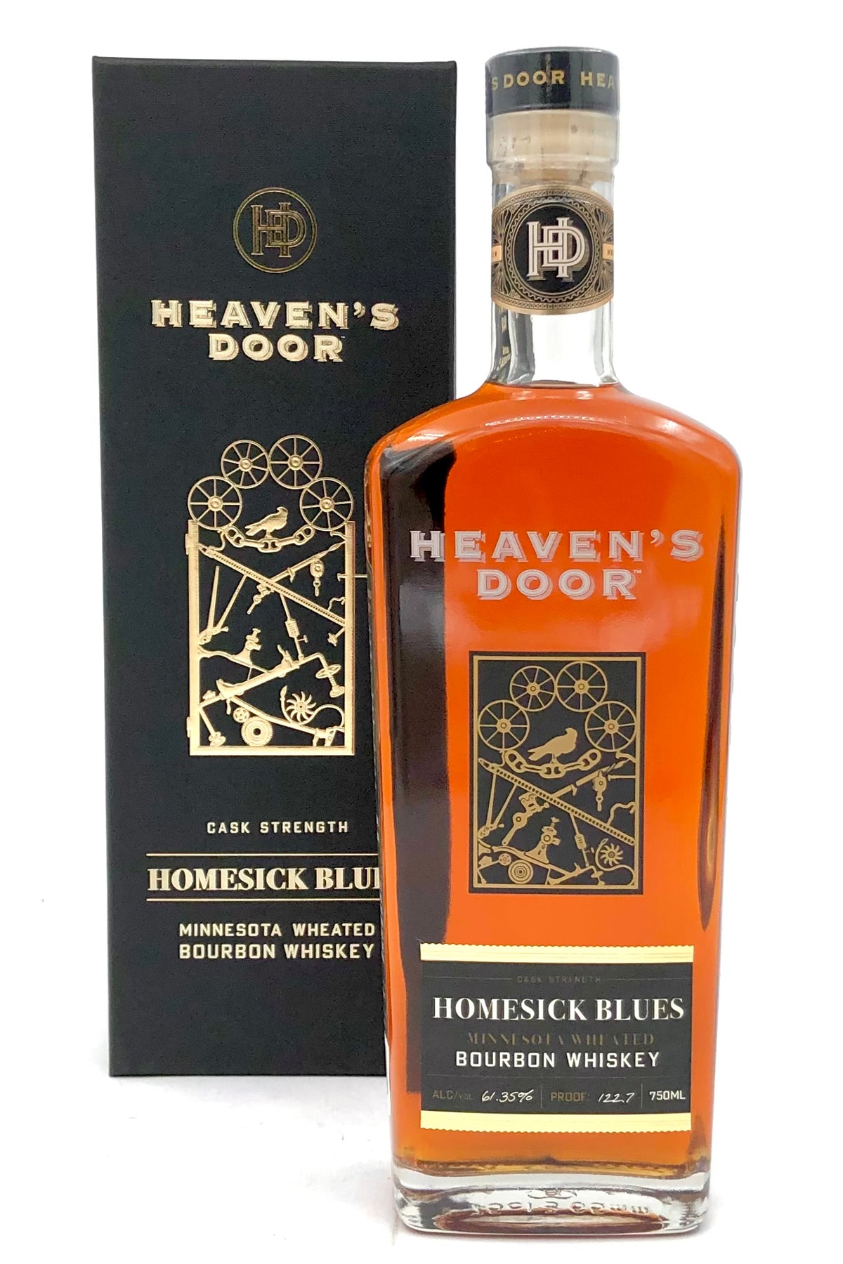 Heaven&#39;s Door Homesick Blues Minnesota Wheated Bourbon Whiskey