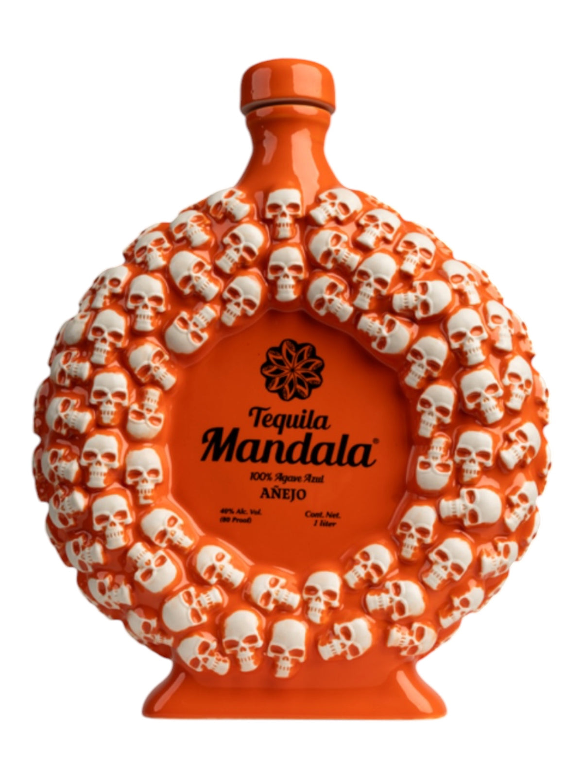 Mandala Añejo Tequila Skulls Bottle 1000ml