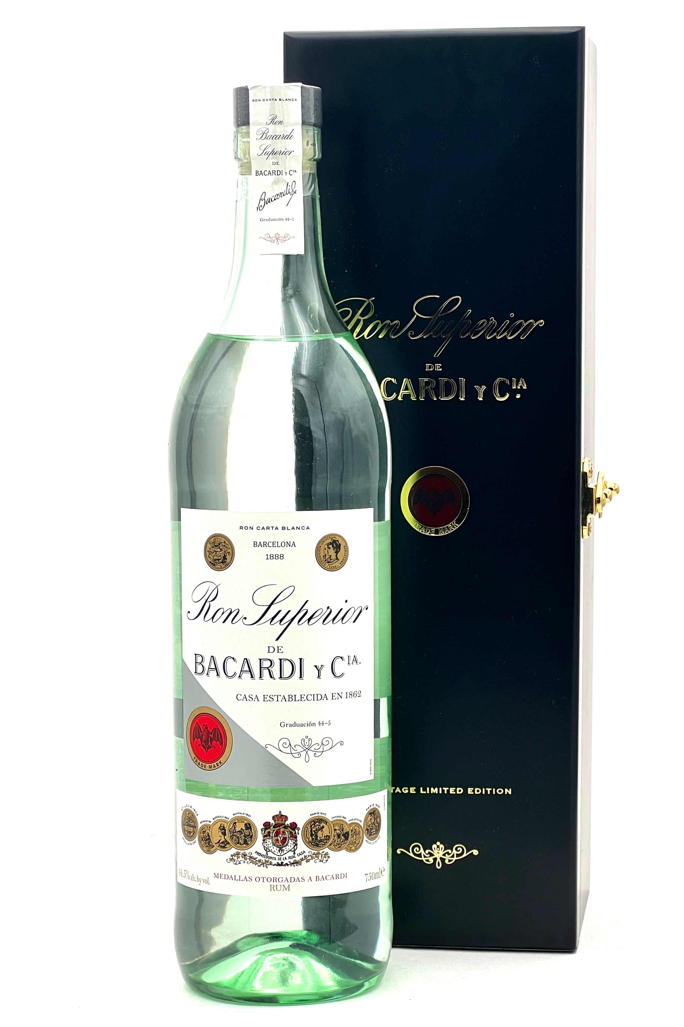 Buy Bacardi Light Rum Ron Superior de Bacardi Y Cia Heritage Limited  Edition Online | 
