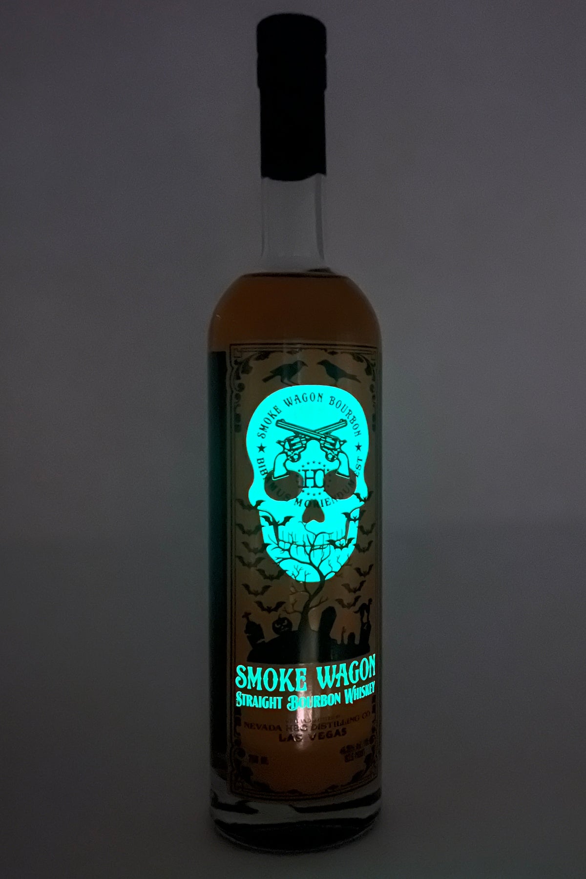 Smoke Wagon 2023 Halloween Edition &quot;Glow in the Dark Label&quot; Bourbon Whiskey