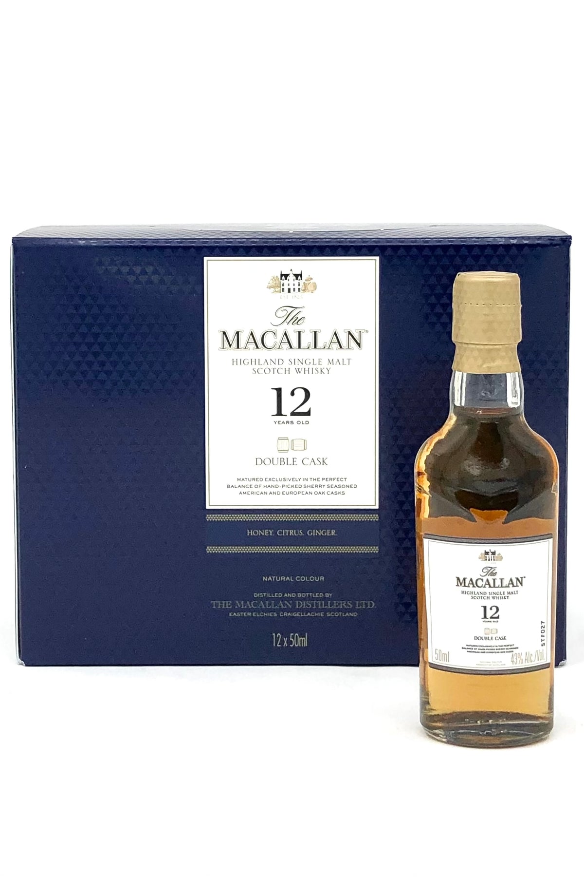 Macallan 12 Year Old Double Cask Scotch Whisky 12 x 50 ml
