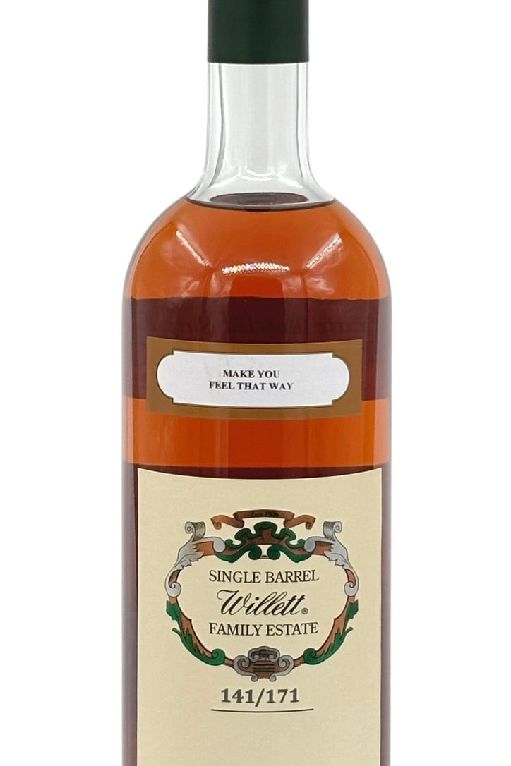 Willett Family Estate “Make You Feel That Way” 6 Year Old Rye Whiskey Cask #1154 750 ml