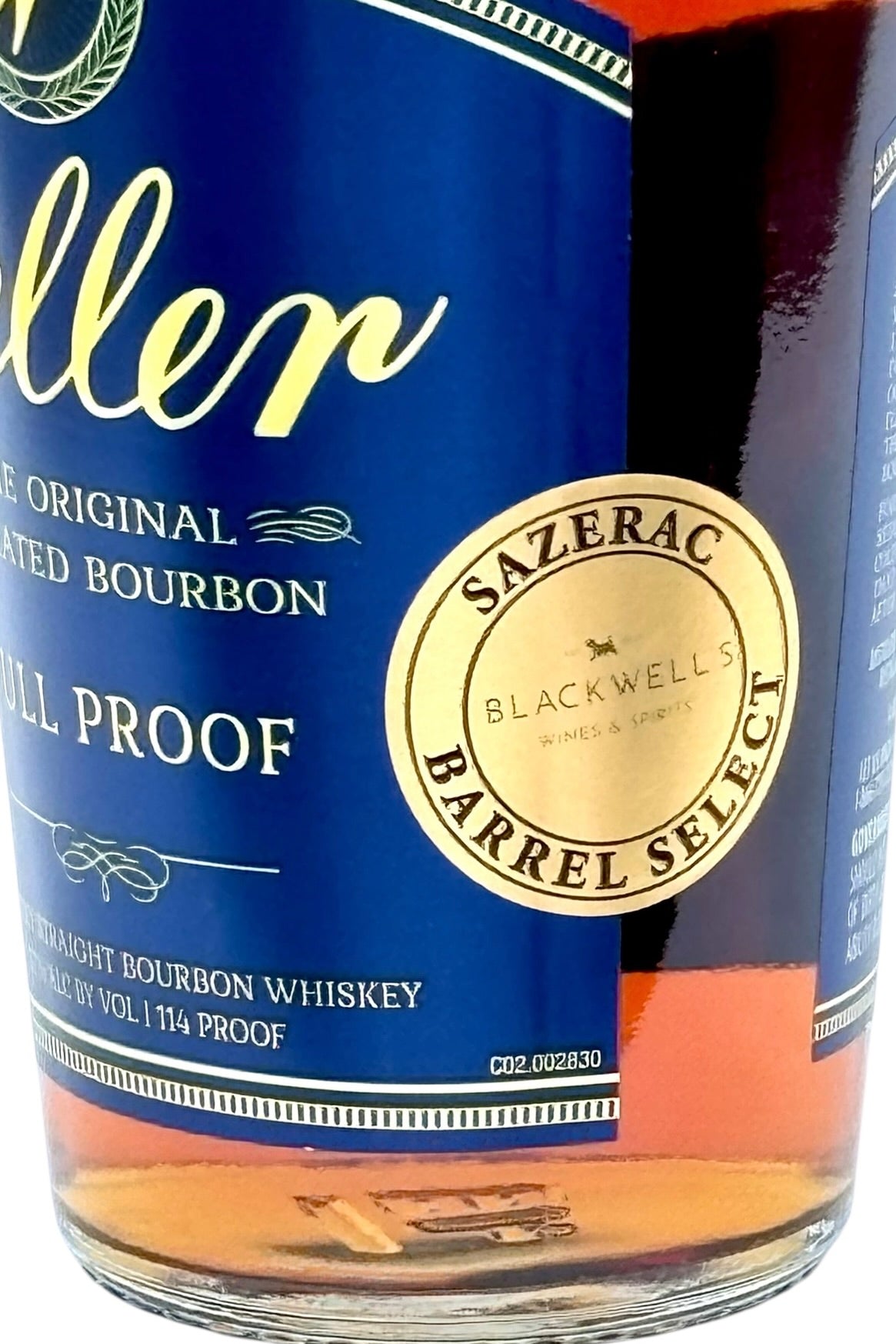 WL Weller "Blackwell's Pick" Full Proof Wheated Bourbon Whiskey