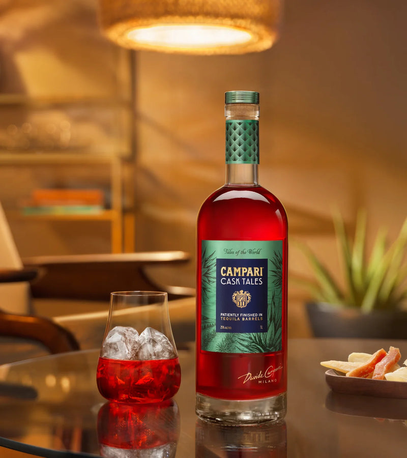 Buy Campari Cask Tales Tequila Finish Liqueur 1000 ml Online