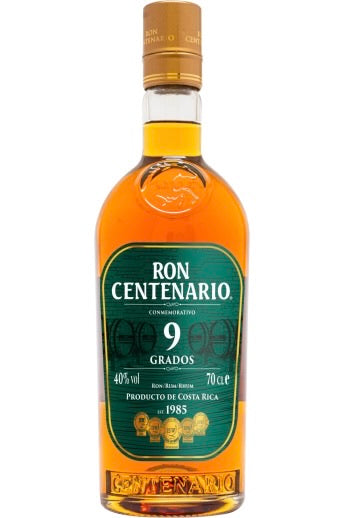 Ron Centenario Conmemorativo 9 Year Old Rum, Costa Rica 700ml
