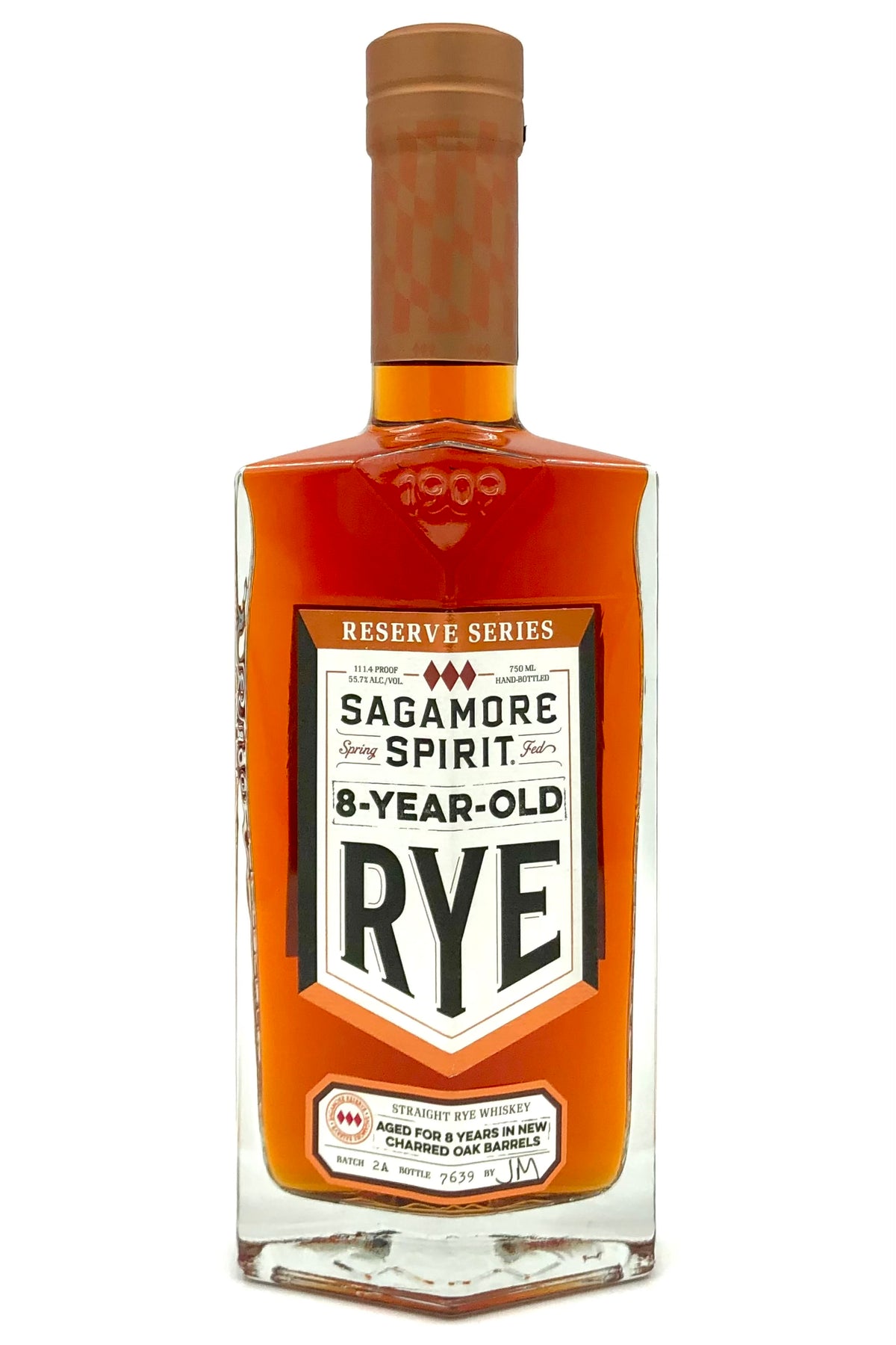 Sagamore Spirit 8 Year old Cask Strength &quot;Reserve Series&quot; Rye Whiskey