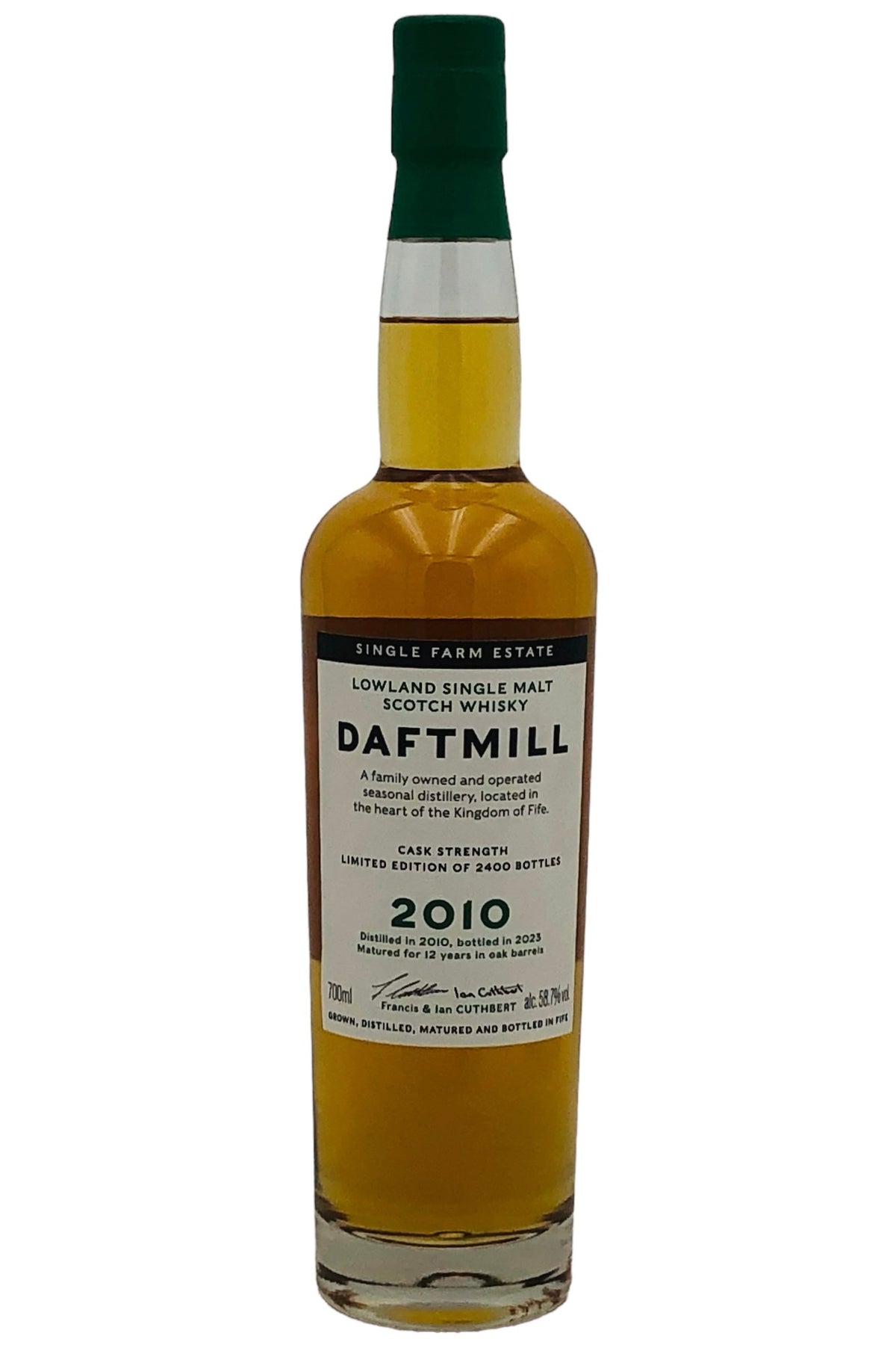 Daftmill 2010 Winter Batch Release 12 Year old Scotch Whisky