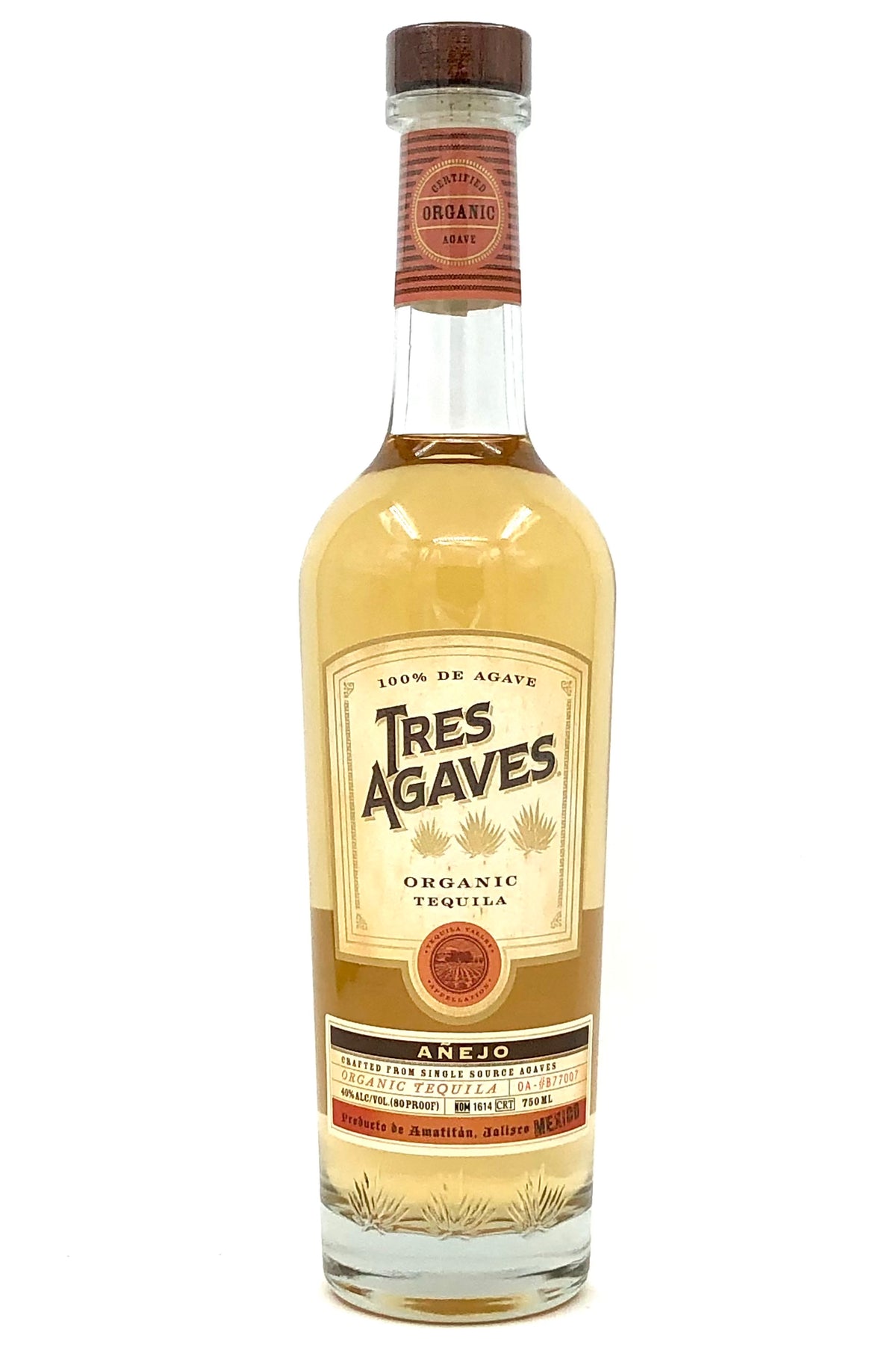 Tres Agaves Tequila Anejo