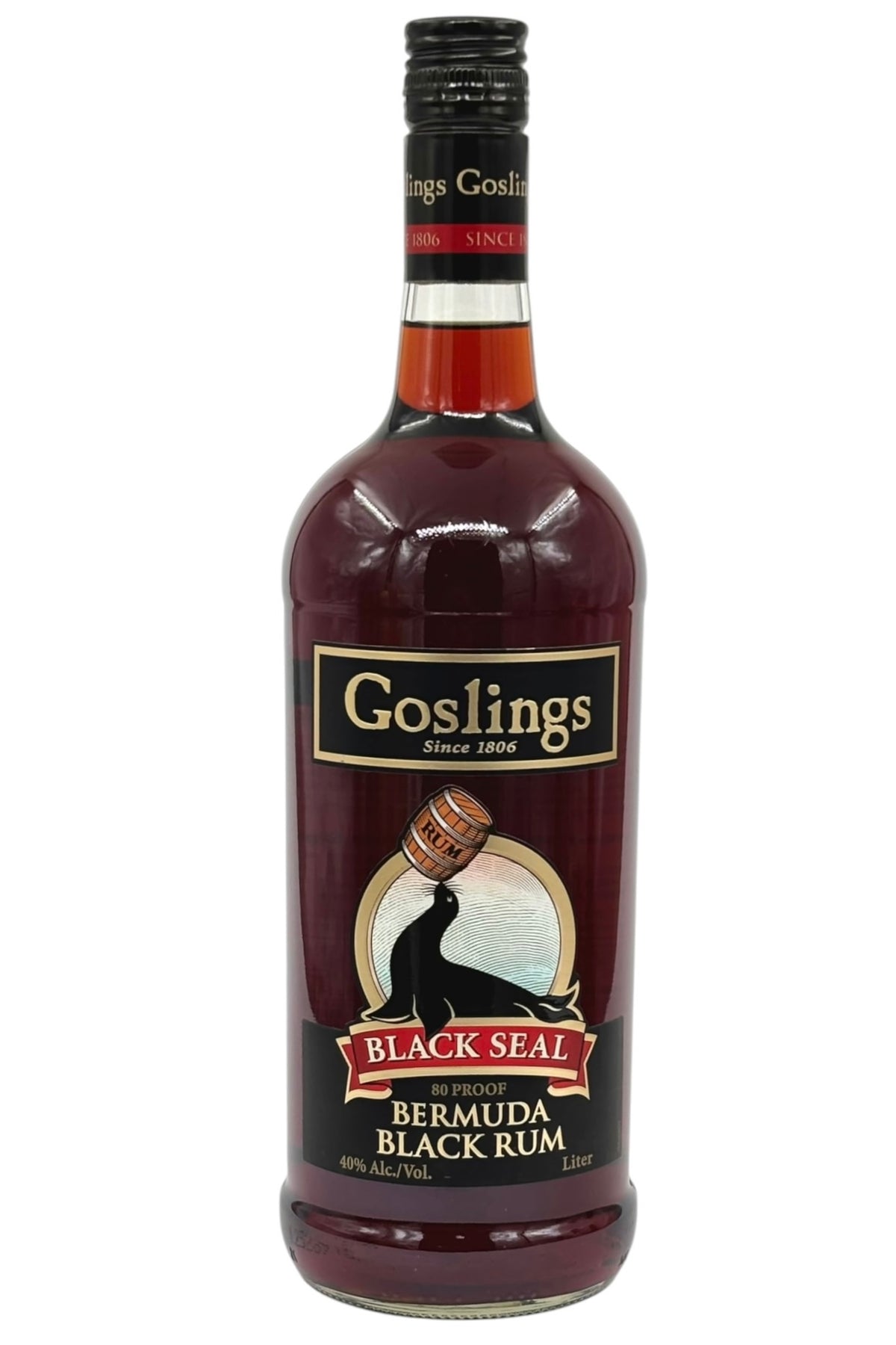 Goslings Black Seal Bermuda Black Rum 750 ml