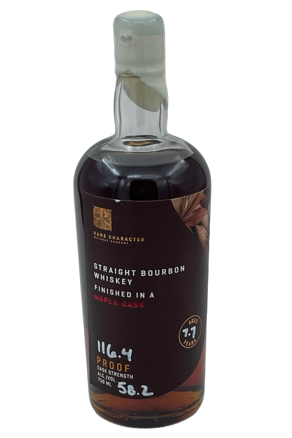 Rare Character Cask Strength &quot;Finished in Maple Casks&quot; Straight Bourbon Whiskey