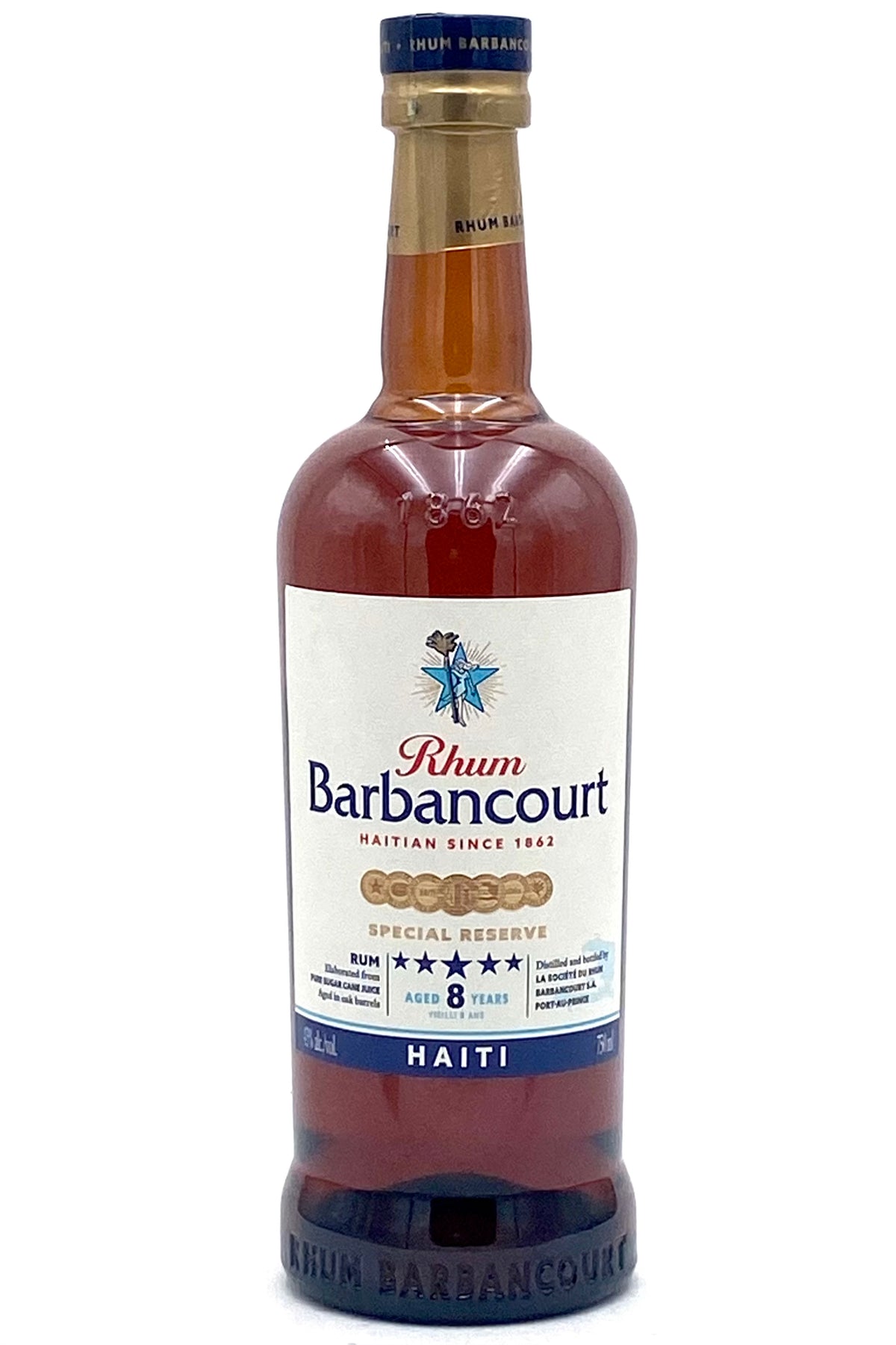 Rhum Barbancourt 8 Years Old 5 Star Reserve Speciale Rum Haiti