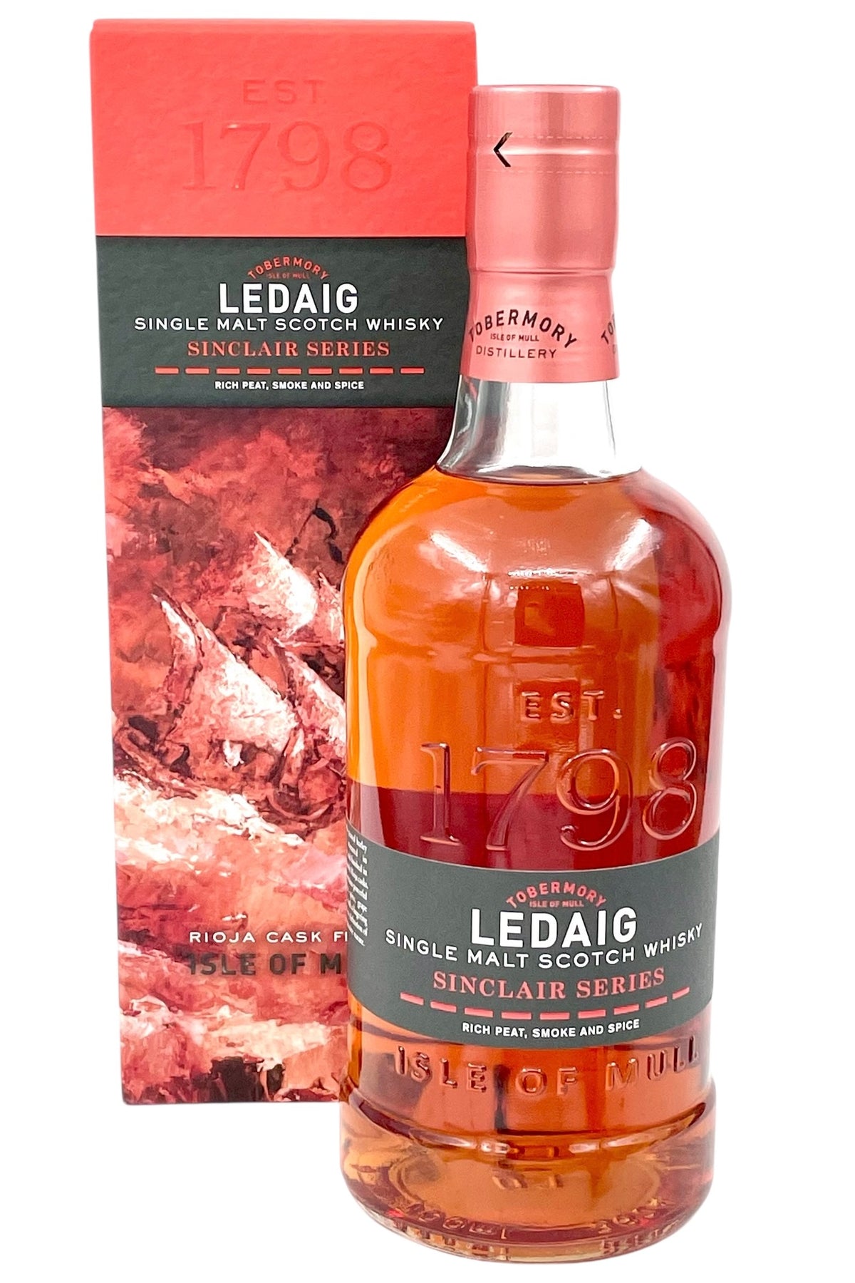 Ledaig Sinclair Series "Rioja Wine Cask Finish" Scotch Whisky