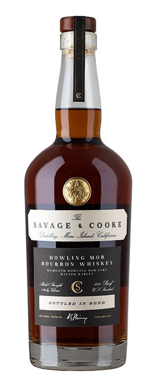 Savage & Cooke Howling Mob Bottled-in-Bond Bourbon Whiskey 100 Proof 750ml