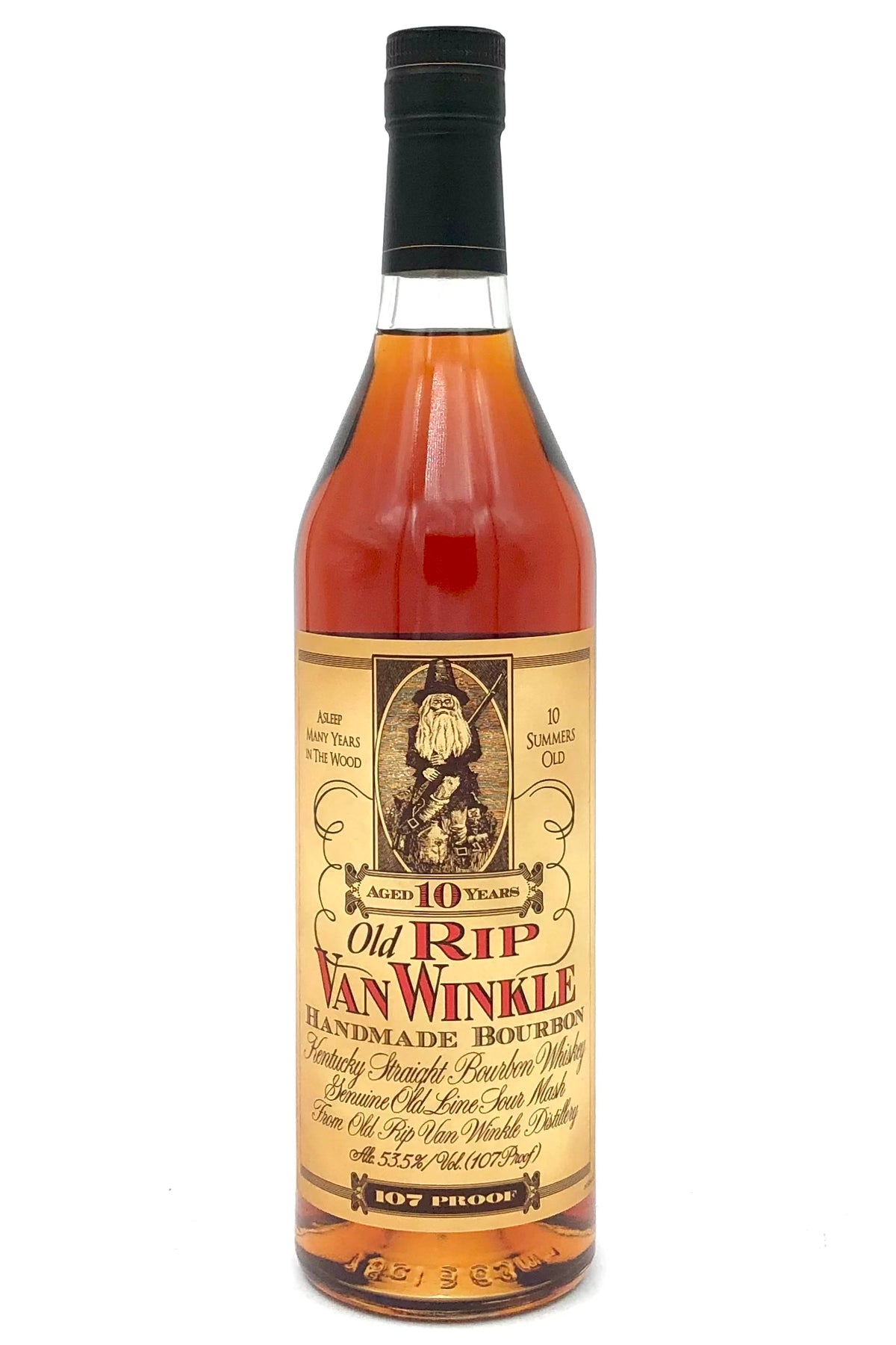 Old Rip Van Winkle 10 Year Old Bourbon Whiskey
