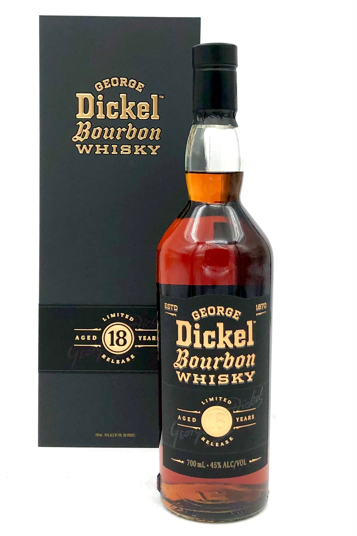 George Dickel 18 Years Old Bourbon Whisky Limited Release