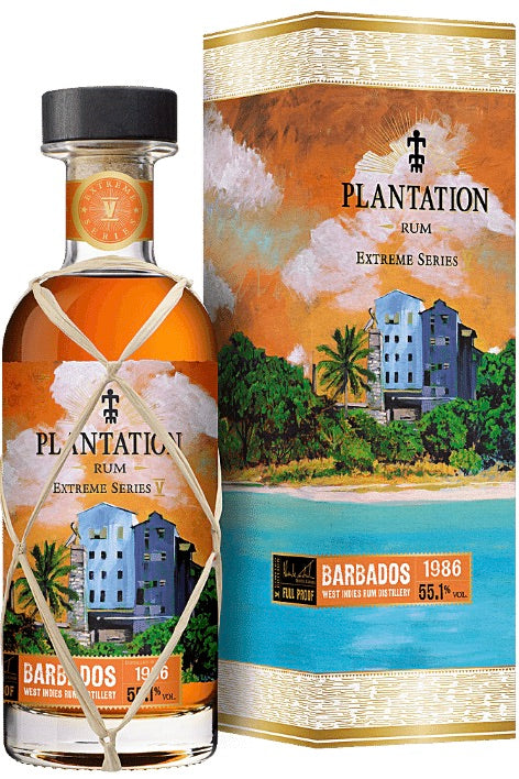 Plantation Rum &quot;Extreme Series&quot; Barbados Vintage 1986 Full Proof Rum