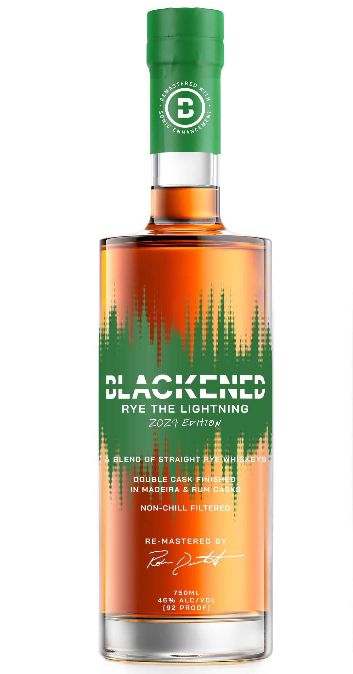 Blackened &quot;Rye The Lightning&quot; 2024 Edition Double Cask Finished Rye Whiskey