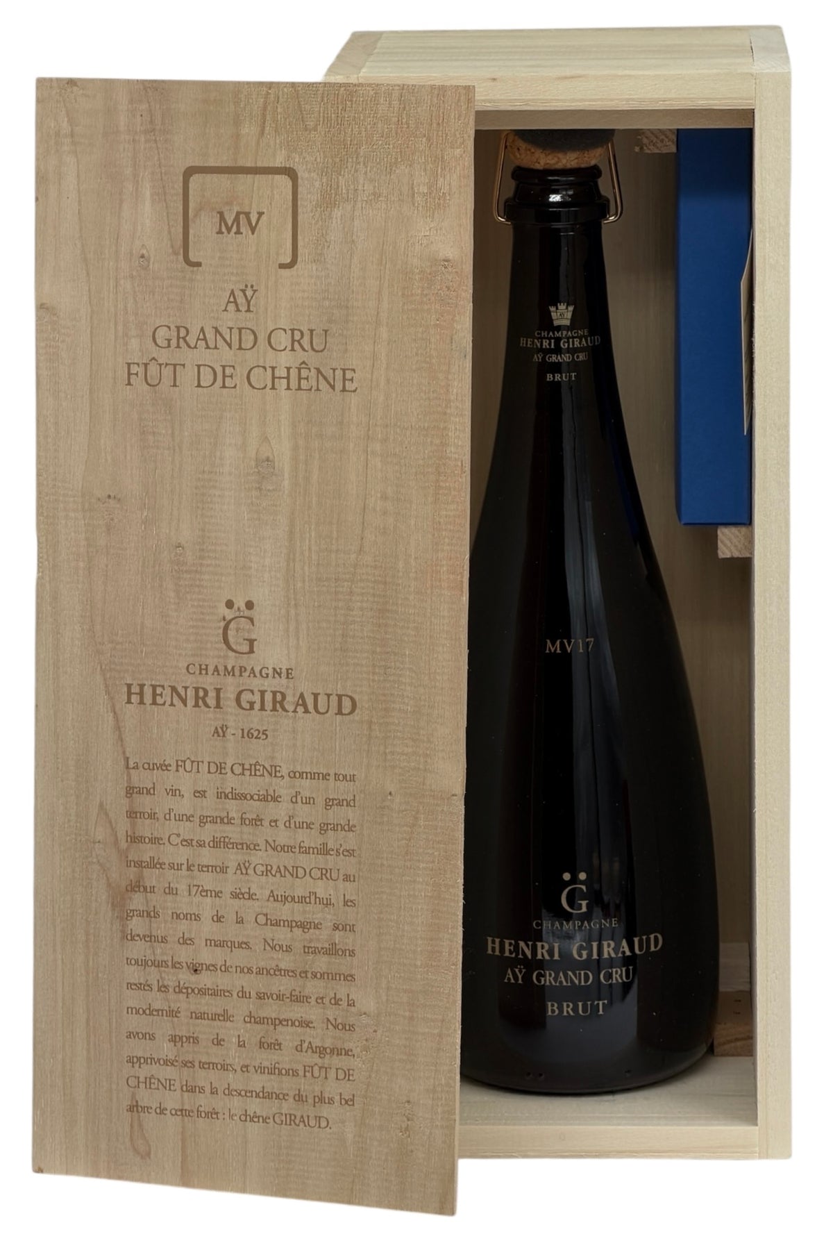 Henri Giraud MV17 Fût de Chêne Grand Cru Brut Champagne