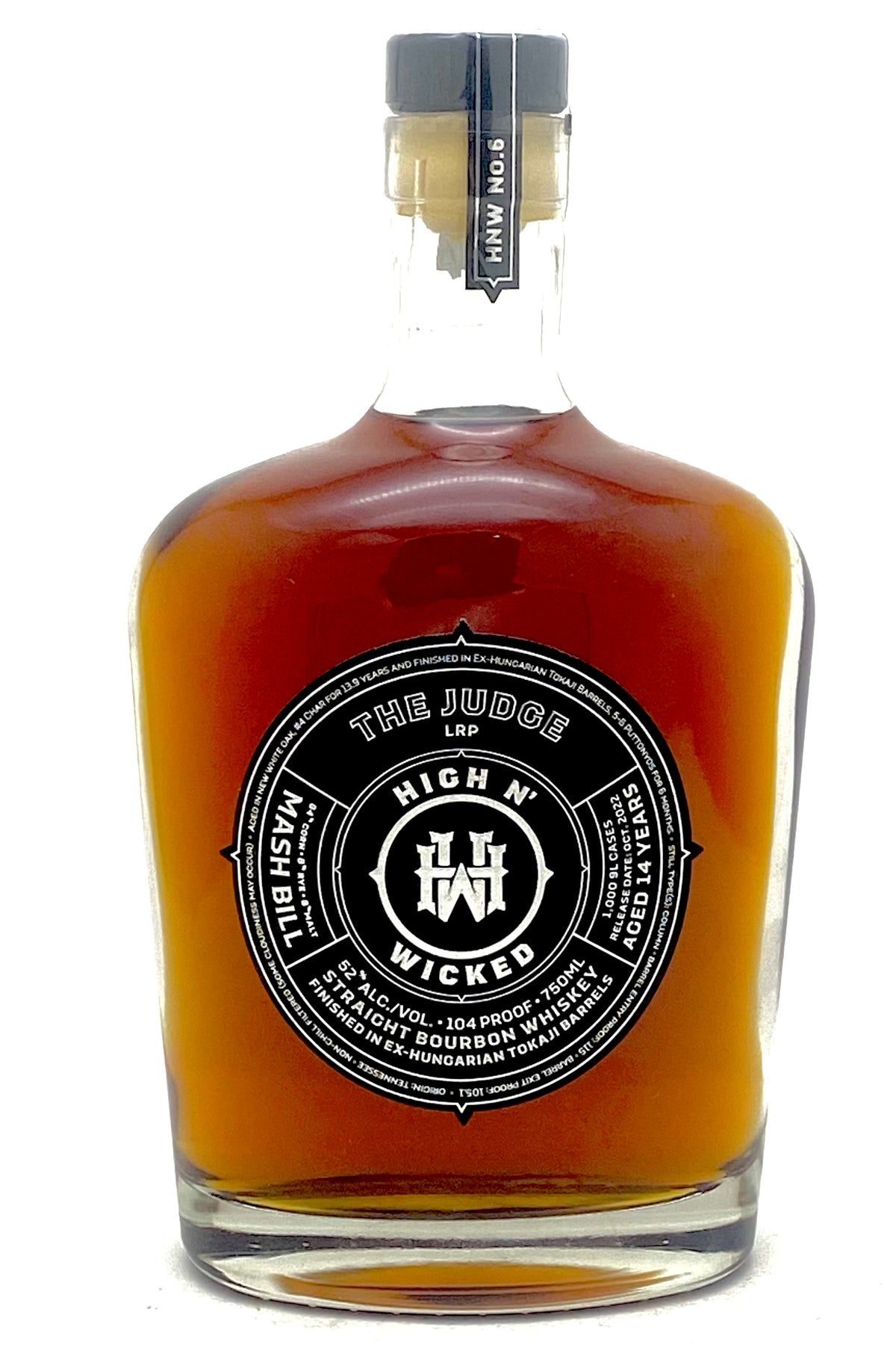 High N&#39; Wicked The Judge 14 Year Bourbon Whiskey Edition No. 6