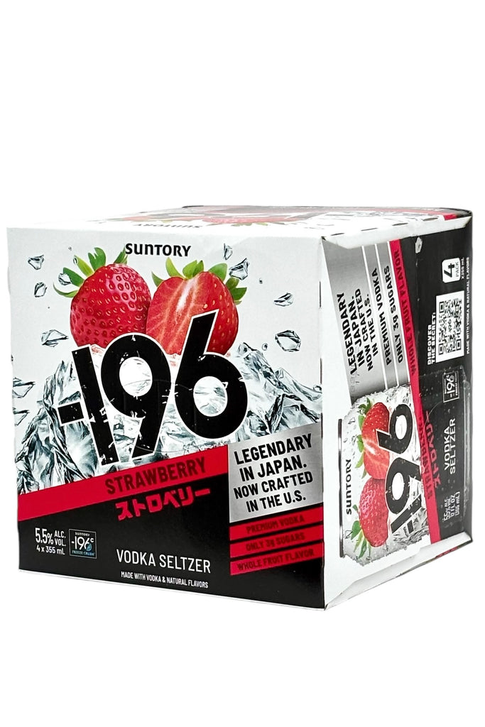 【新品未開封品】SUNTORY / TASUKI Buy Suntory -196 RTD Peach Vodka Seltzer 4 x 355 ml cans Online