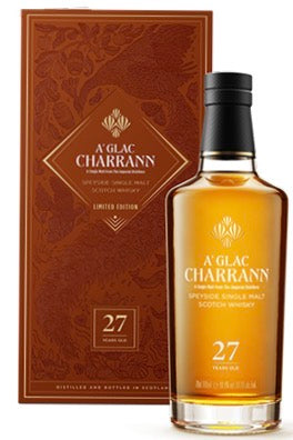 A&#39;glac Charrann &quot;by Secret Speyside&quot; 27 Year Old Single Malt Scotch Whisky