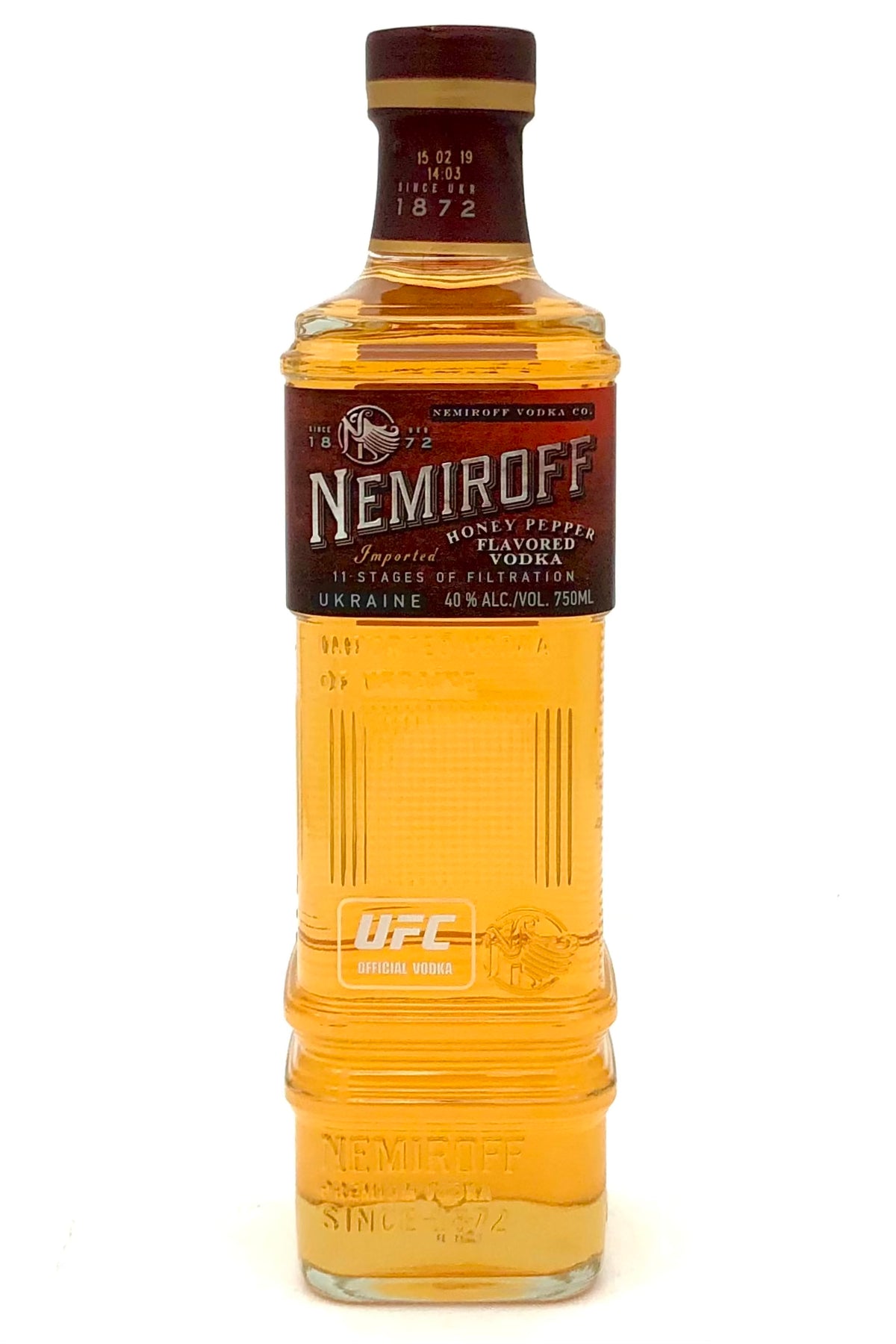 Nemiroff Honey Pepper Ukrainian Vodka 750mL