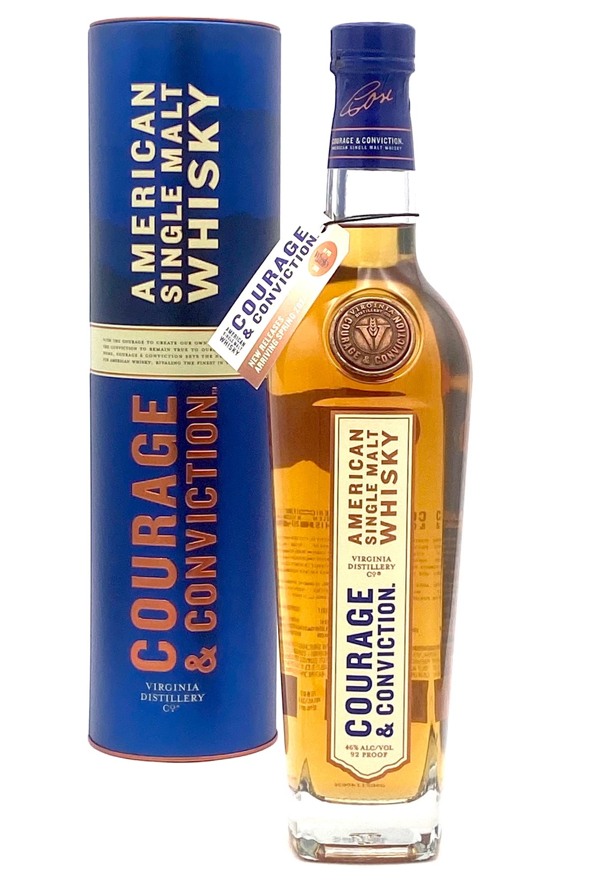 Virginia Distillery Courage &amp; Conviction American Single Malt Whiskey